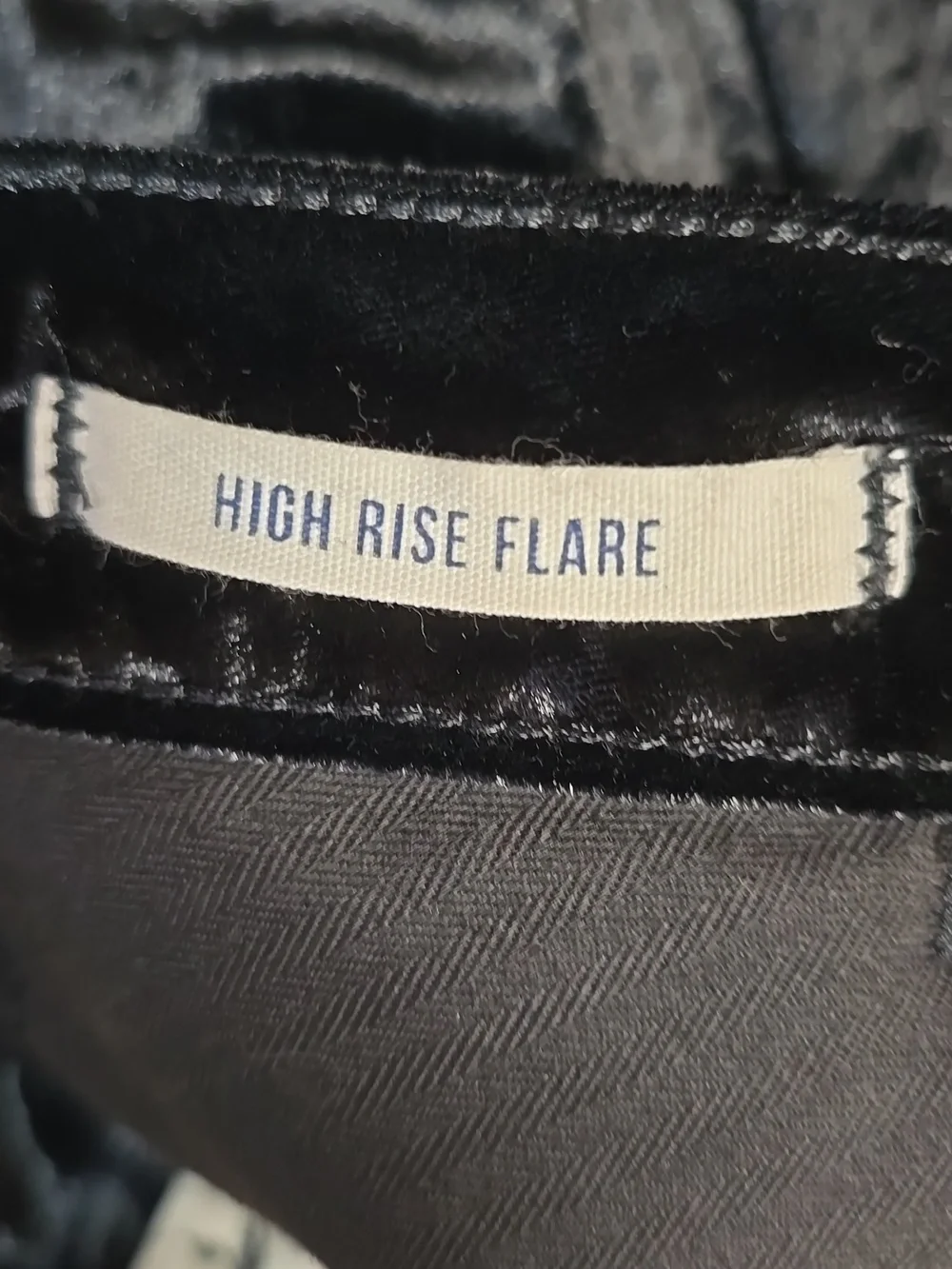 Wrangler Retro High Rise Flare Velvet Pants Size 31x32